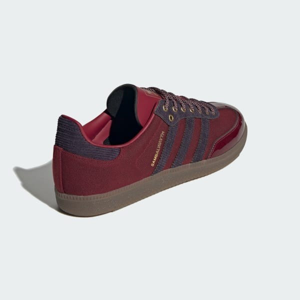 Adidas Samba OG x Alwayth Collegiate Burgundy Auror Black Matte Gold IH5187