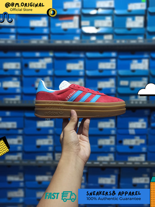 Adidas Gazelle Bold Active Pink Semi Blue Burst Cloud White IE0421