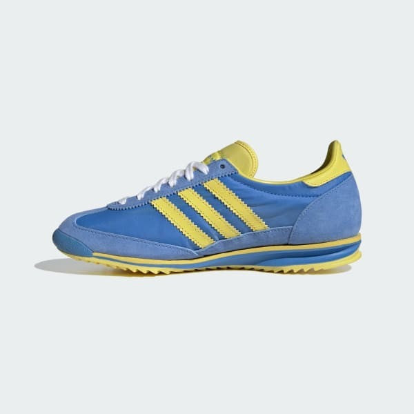 Adidas SL 72 OG x Sporty & Rich Real Blue Light Yellow Cloud White JH6701