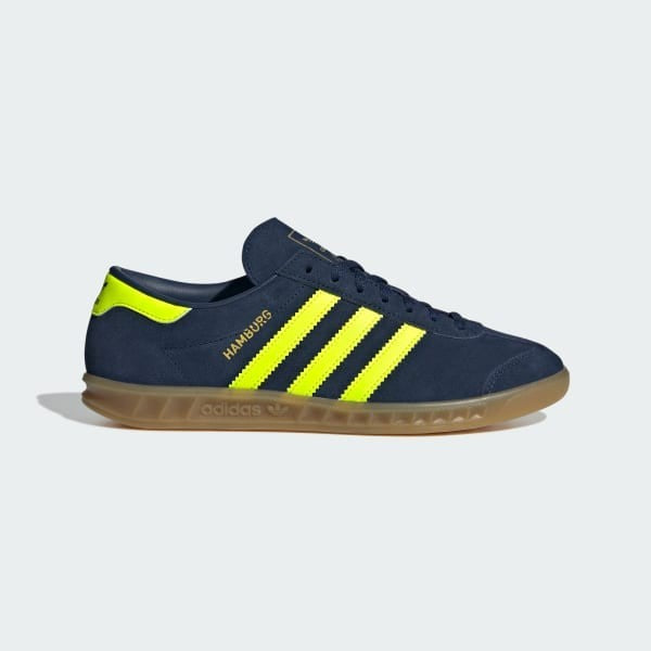 Adidas Hamburg OG Night Indigo Solar Yellow Gold Metallic JS0678