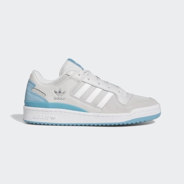 Adidas Forum Low Classic Grey One Cloud White Preloved Blue FZ6261