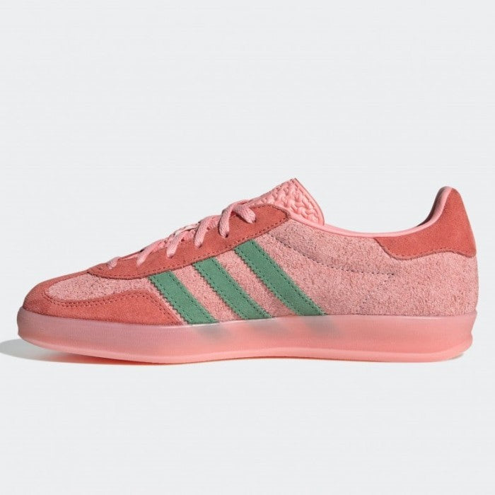 Adidas Gazelle Indoor Semi Pink Spark Preloved Green Preloved Scarlet IG6782