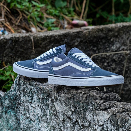 Vans Old Skool Blue Mirage True white