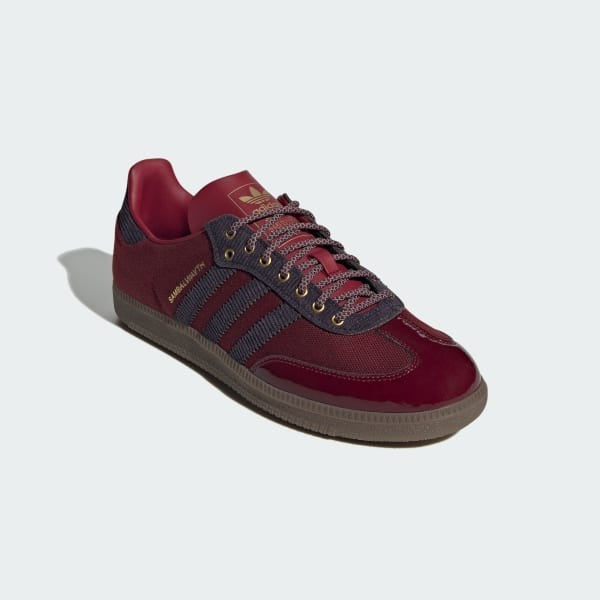 Adidas Samba OG x Alwayth Collegiate Burgundy Auror Black Matte Gold IH5187