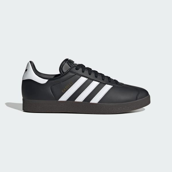 Adidas Gazelle Low Core Black Cloud White Gold Metallic IH2217