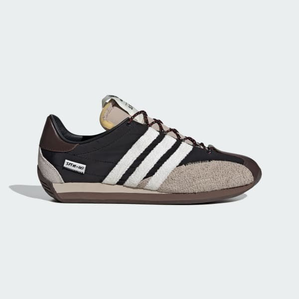 Adidas x SFTM Country OG Core Black Core White Wonder Beige ID3546