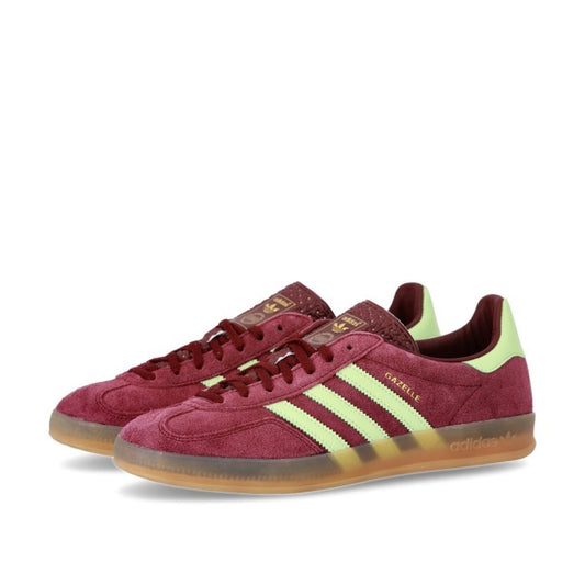 Adidas Gazelle Indoor Shadow Red Semi Green Spark Gum IH7487