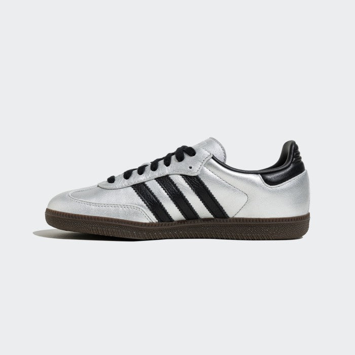 Adidas Samba OG Silver Core Black JI4218