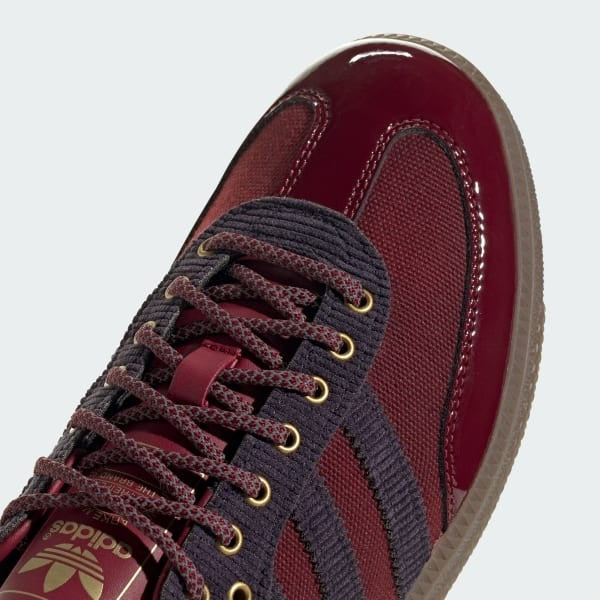 Adidas Samba OG x Alwayth Collegiate Burgundy Auror Black Matte Gold IH5187