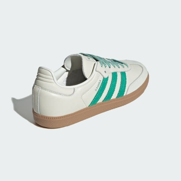 Adidas Samba OG Off White Court Green Hazy Green JI3906