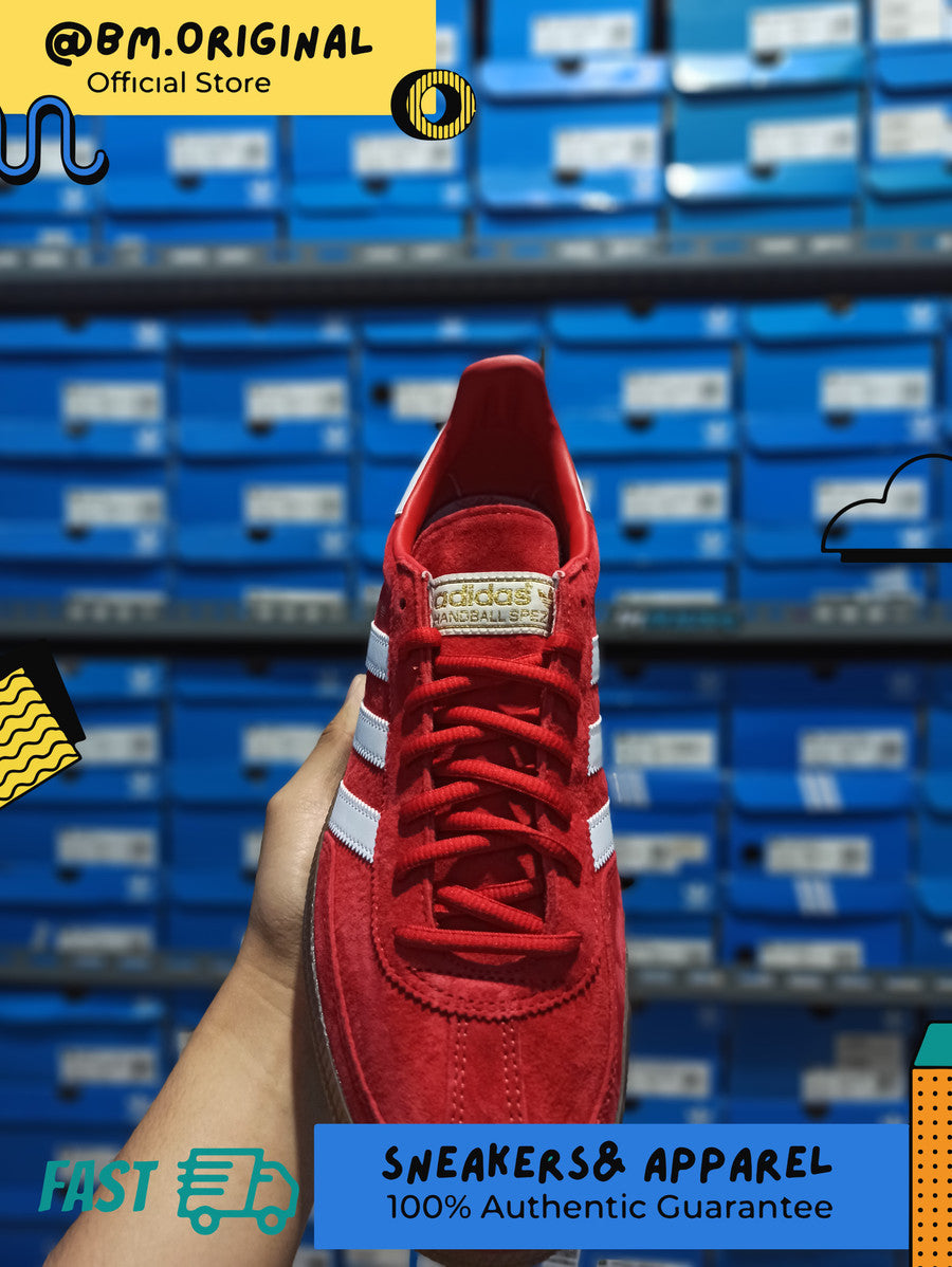 Adidas Handball Spezial Red Scarlet White Gum FV1227