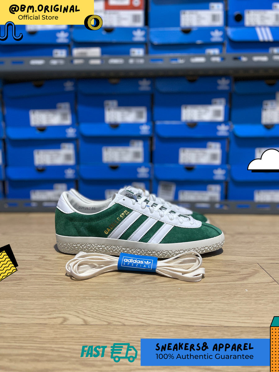 Adidas Gazelle SPZL Dark Green Cloud White Off White IF5787