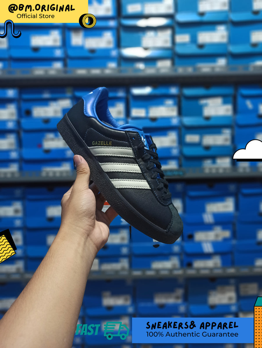 Adidas Gazelle 85 Core Black Blue Bird Core White IG1729