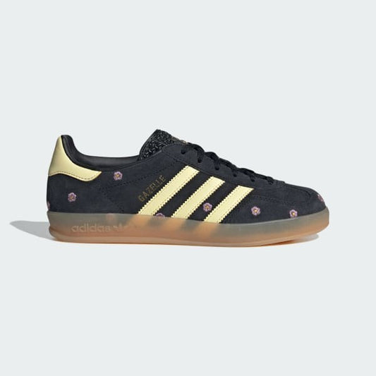 Adidas Gazelle Indoor Core Black Almost Yellow Silver Dawn IF4490