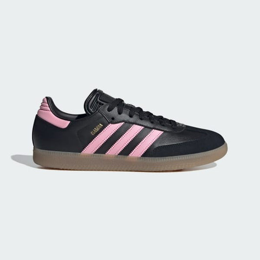 Adidas Samba Inter Miami CF Indoor Boots Core Black Light Pink Gum IH8157