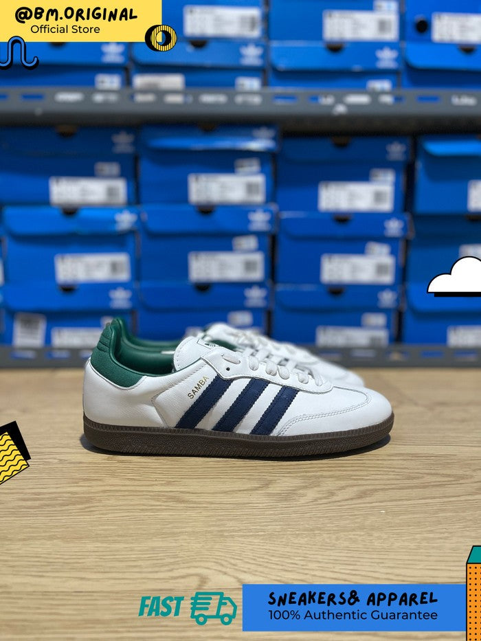 Adidas Samba OG Cloud White Collegiate Green Active IH4882