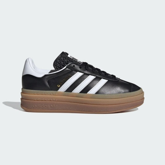 Adidas Gazelle Bold Core Black White Gold Metallic IG1733