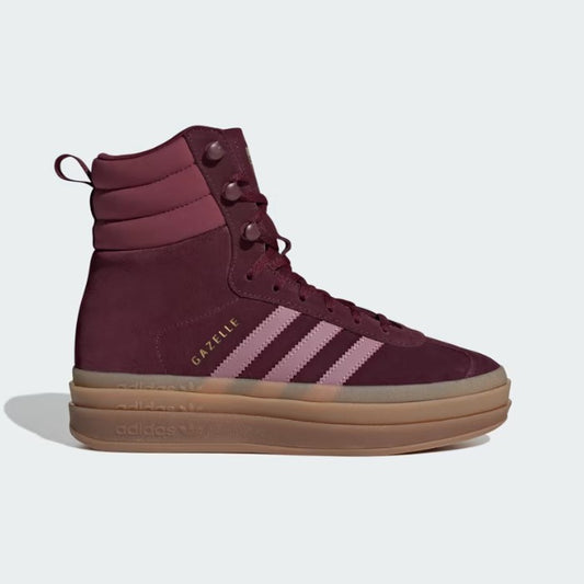 Adidas Gazelle Boot Maroon Wonder Orchid Gold Metallic ID6882