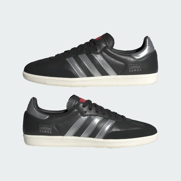 Adidas Samba OG Core Black Silver Metallic Off White IF1825