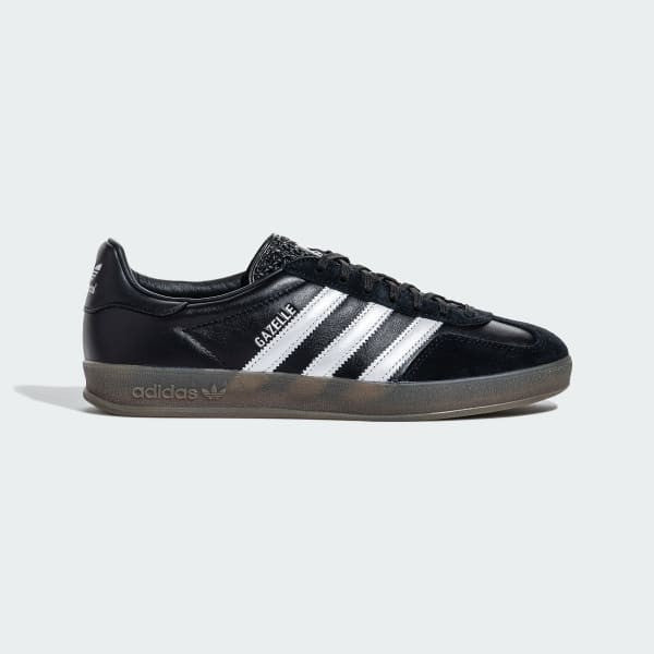 Adidas Gazelle Indoor Core Black Matte Silver Gum JH8837