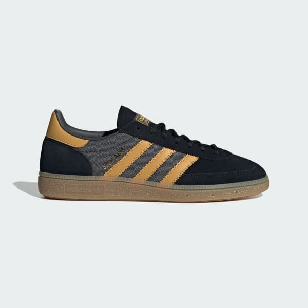 Adidas Spezial Handball Core Black Preloved Yellow Grey Six IF9528