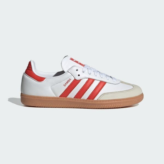 Adidas Samba OG Cloud White Solar Red Off White IF6513