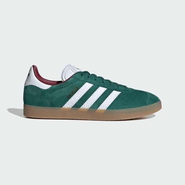 Adidas Gazelle Collegiate Green Cloud White Burgundy IF1016