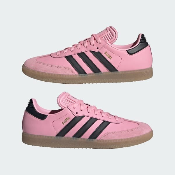 Adidas Samba Messi Indoor Light Pink Core Black Gum IH8158