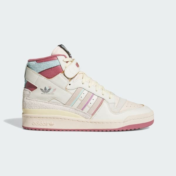 Adidas Forum 84 High Ivory Halo Ivory Preloved Crimson IF9674