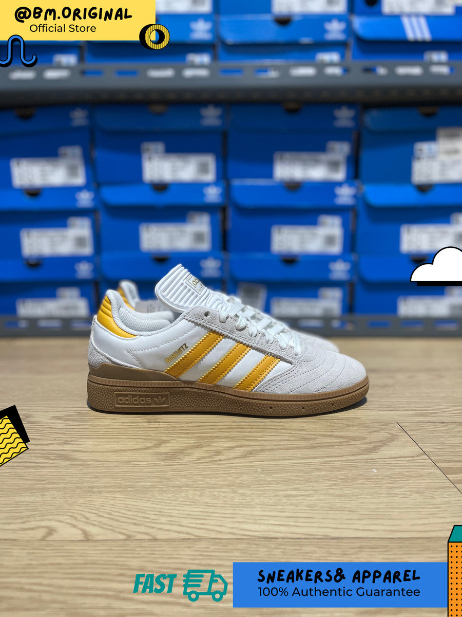 Adidas Busenitz Crystal White Preloved Yellow Gum IG5254