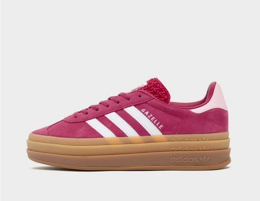 Adidas Gazelle Bold Wild Pink Cloud White Clear Pink ID6997