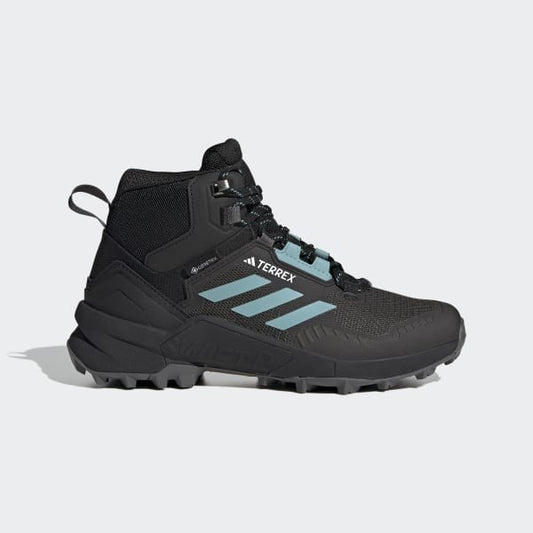 Adidas Terrex Swift R3 Mid Goretex Core Black Mint Ton Grey HP8712