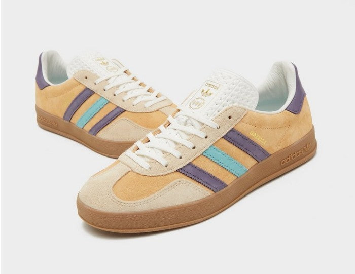 Adidas Gazelle Indoor Brown Almost Purple Blue IG1636