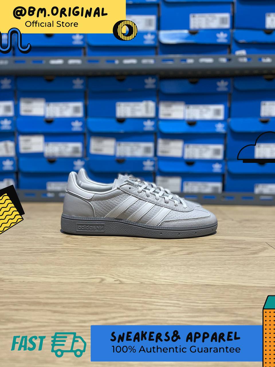 Adidas Spezial Handball Grey Two Grey One IE9840