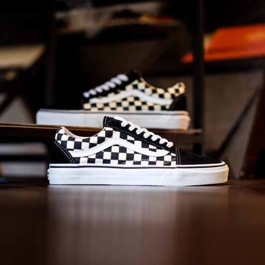 Vans Oldskool Primary Checkerboard Black White ORIGINAL