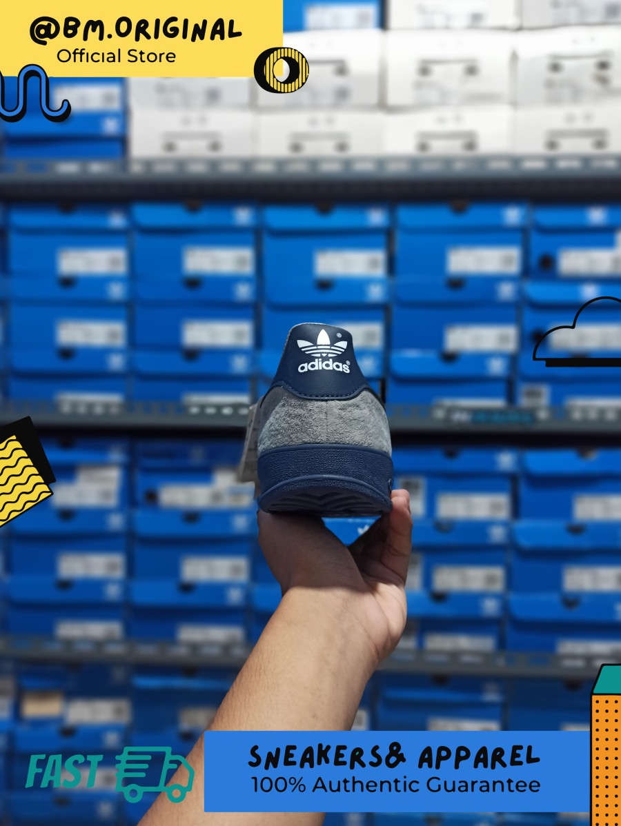 Adidas Mallison SPEZIAL Light Onix Night Navy ORIGINAL BA7721 BM STORE ORIGINAL FOOTWEAR