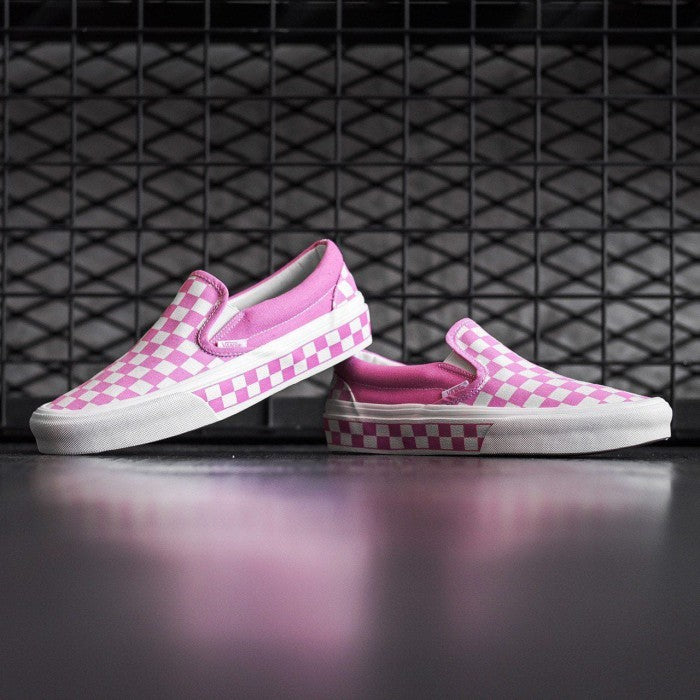 Vans Slip On Nextor Checkerboard Pink ORIGINAL