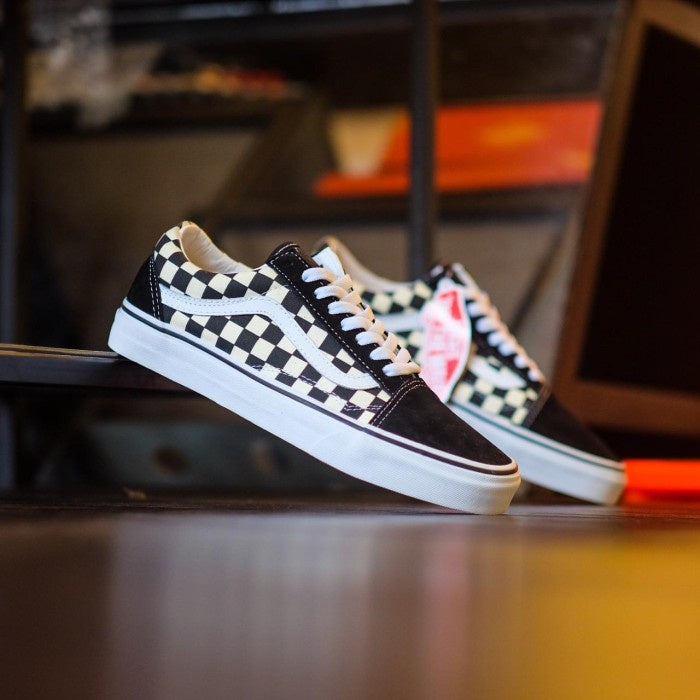 Vans Oldskool Primary Checkerboard Black White ORIGINAL – BM STORE ...