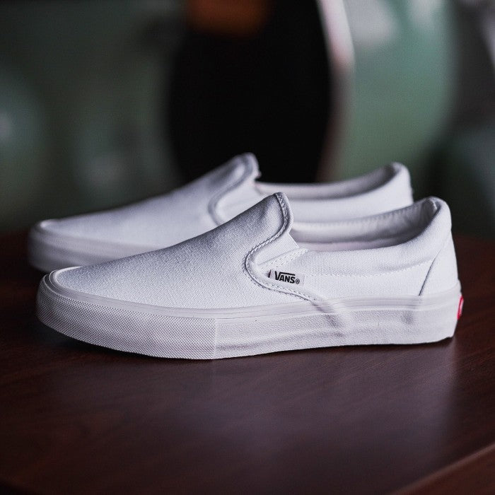 Vans Slip On Pro All White