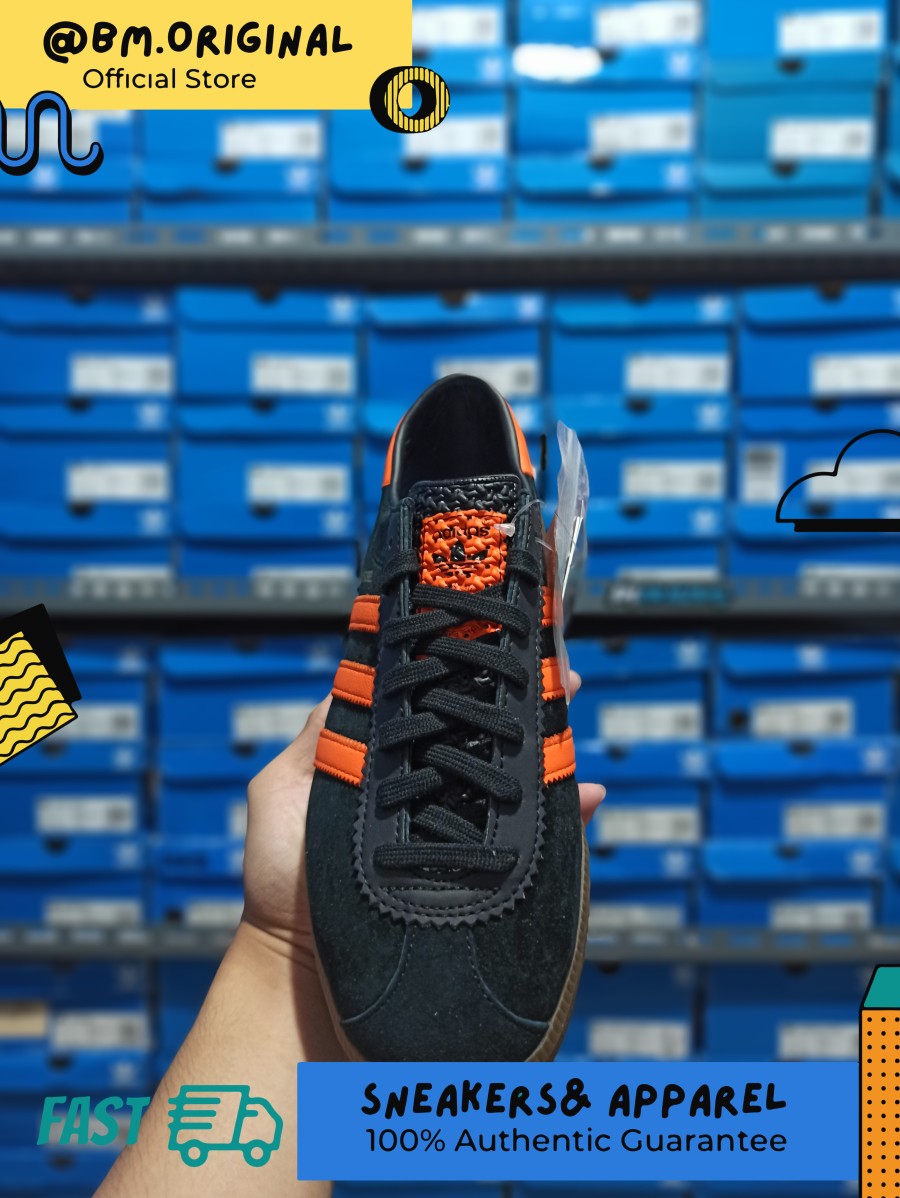 Adidas Brussel City Series Black Orange Gold ORIGINAL EE4915