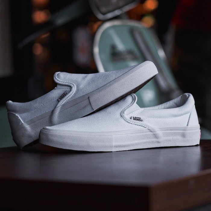 Vans Slip On Pro All White