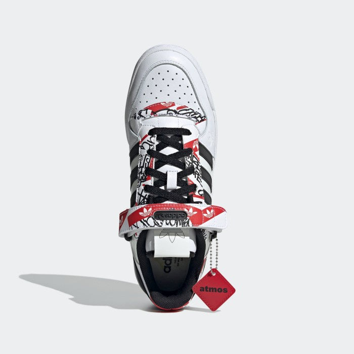 Adidas Forum Low x ATMOS White Black Multicolor GW3487