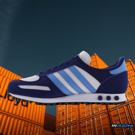 Adidas LA Trainer White Blue Black Exclusive ORIGINAL