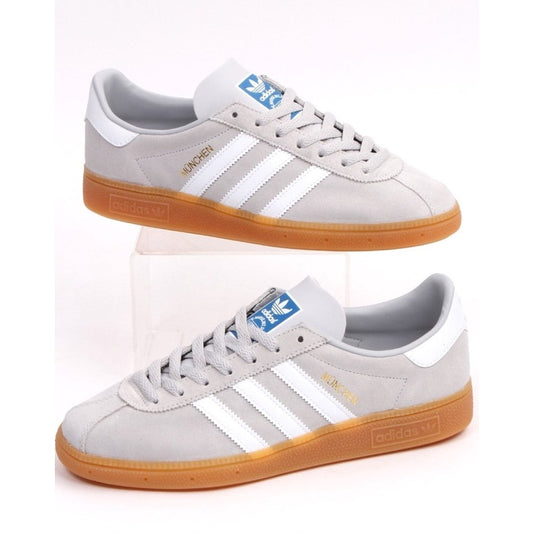 Adidas Munchen Light Solid Grey Blue Gumsole ORIGINAL FX5667