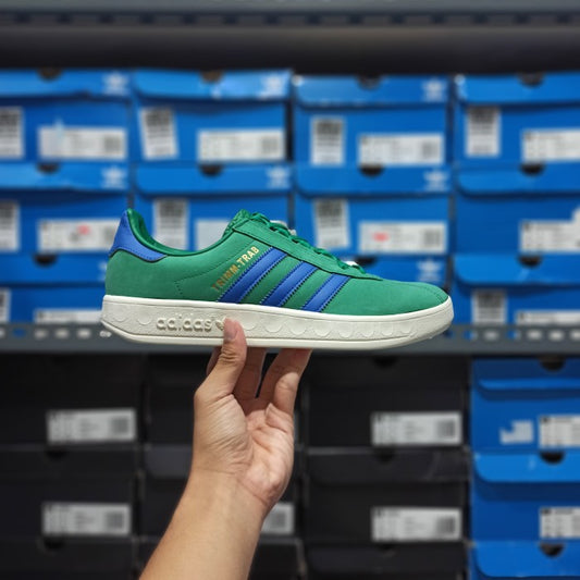 Adidas Trimm Trab Bold Green Blue ORIGINAL EE5742