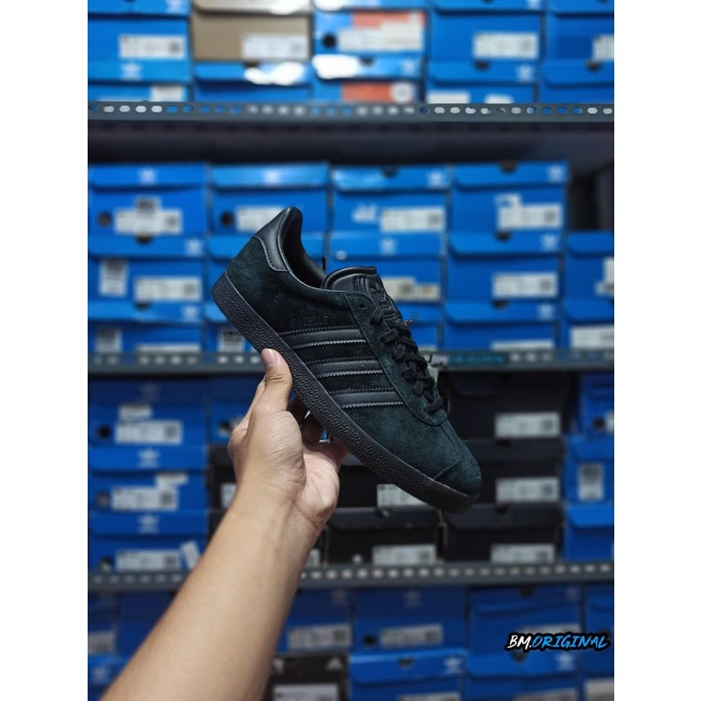 Adidas Gazelle Full Black All Black Suede ORIGINAL EXCLUSIVE