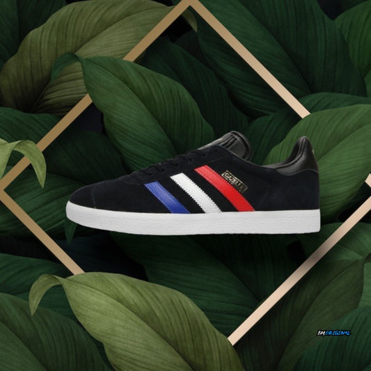 Adidas Gazelle OG Black Red White Blue Russia ORIGINAL Exclusive