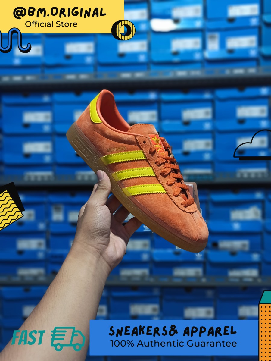 Adidas Munchen Orange Yellow Exclusive ORIGINAL