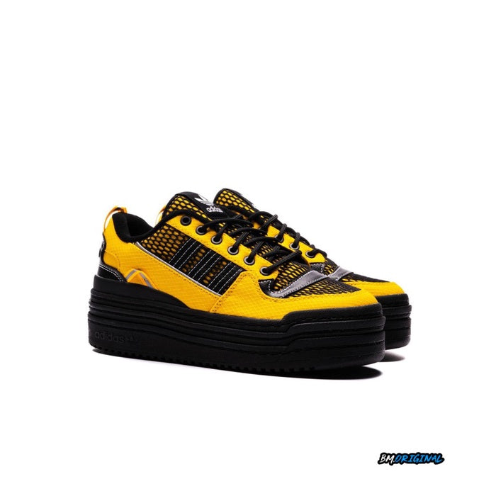 Adidas Triple Platform Low Crew Yellow Core Black ORIGINAL GY9608