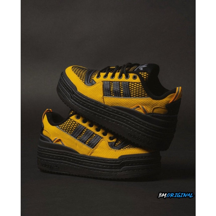 Adidas Triple Platform Low Crew Yellow Core Black ORIGINAL GY9608